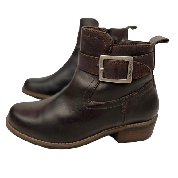 WOLKY Bravo Buckled Leather Ankle Aoots - Picture 4 of 10